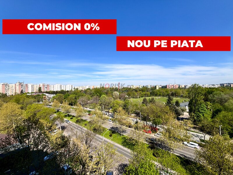 Drumul Taberei, 0% Vedere parc Bloc 1980  3 camere, 2 bai + Parcare metrou 5 min